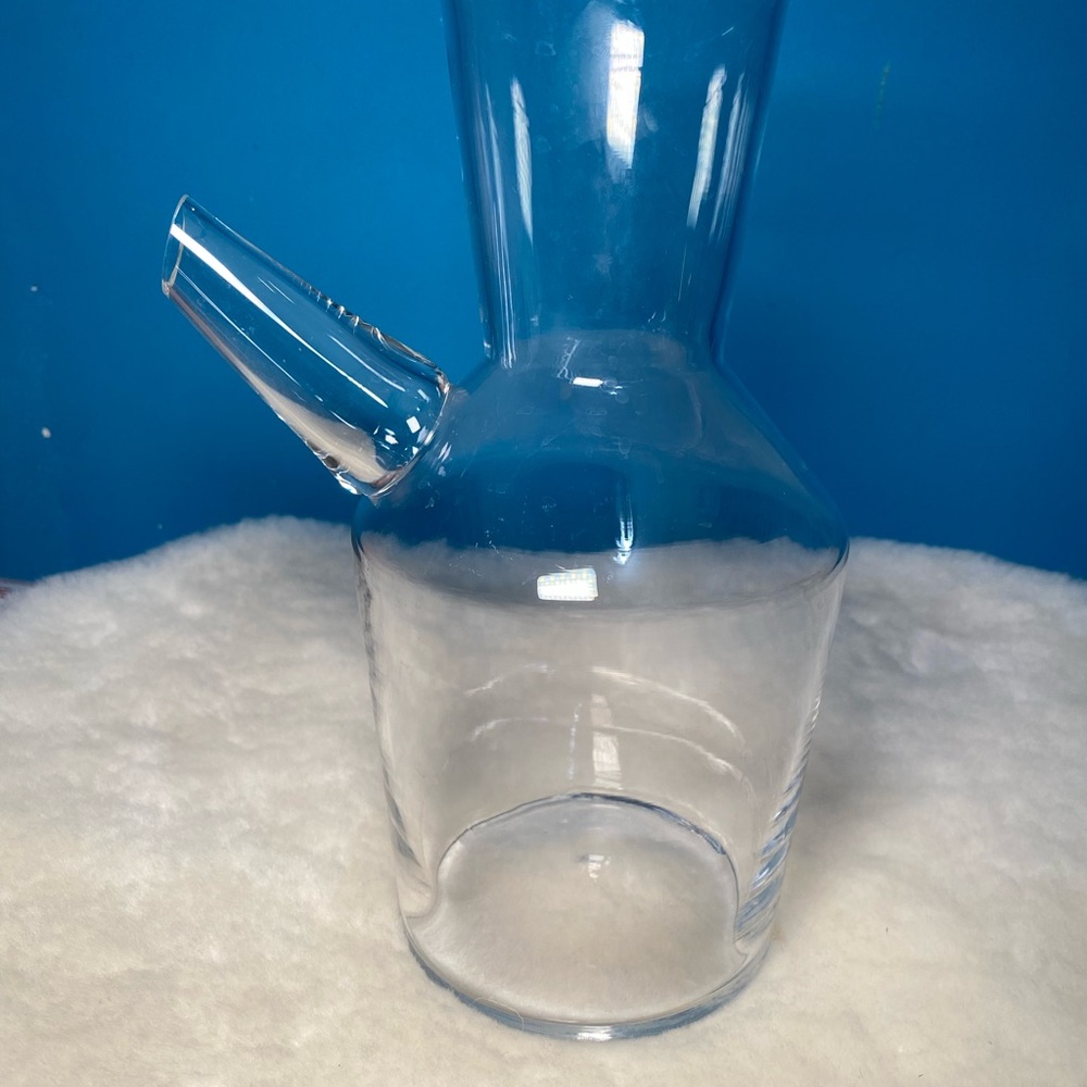 Glass water pitcher